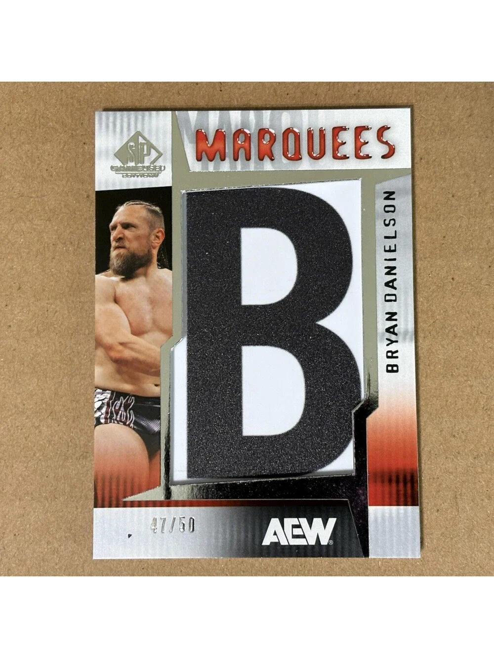 2025 SP Game Used AEW - Marquees Bryan Danielson 